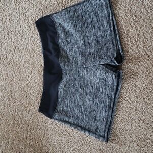Hollister M grey marl yoga shorts